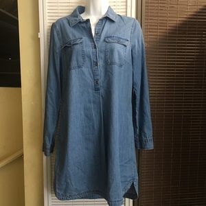 Old Navy Women's Chambray Jean Tunic Dress